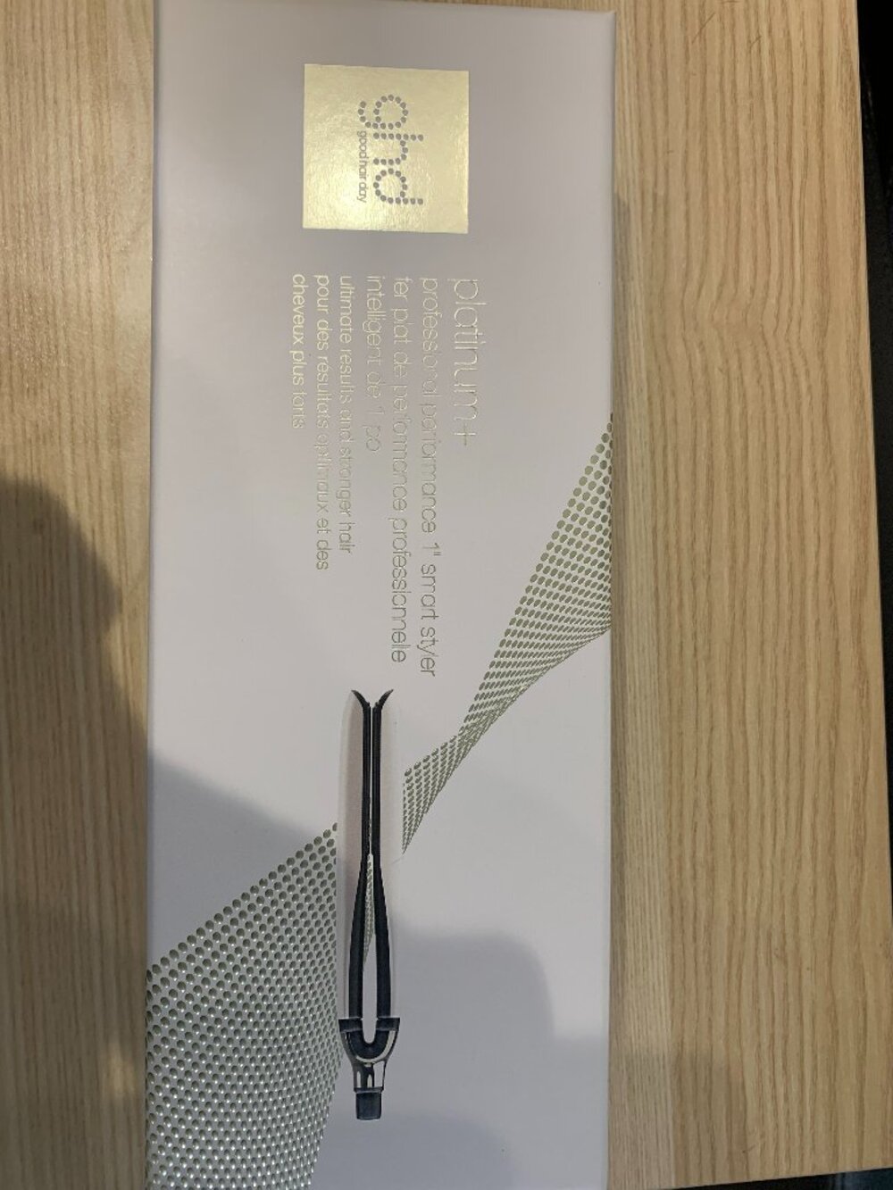 GHD Chronos Professional HD Motion-Responsive Hair Straightener – Black – New in